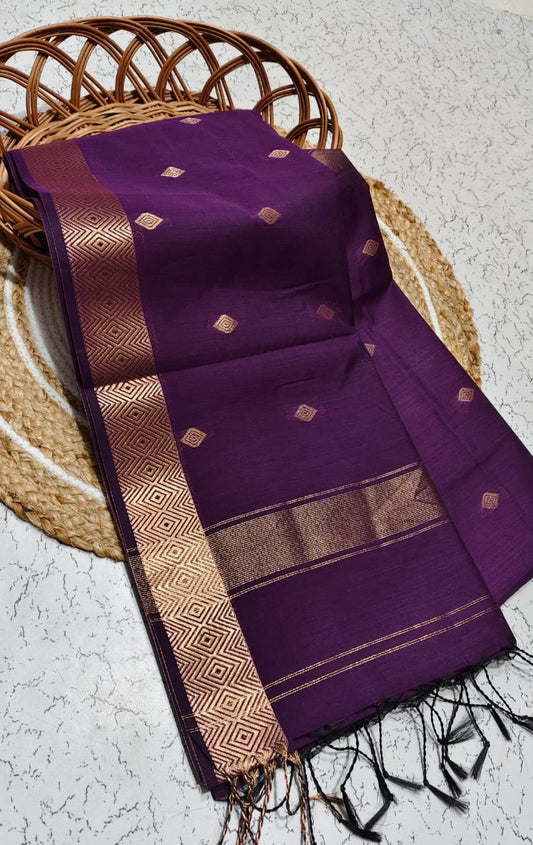 Maheshwari Silk Cotton Mix Saree
