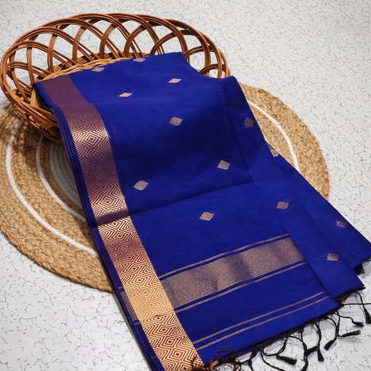 Maheshwari Silk Cotton Mix Saree